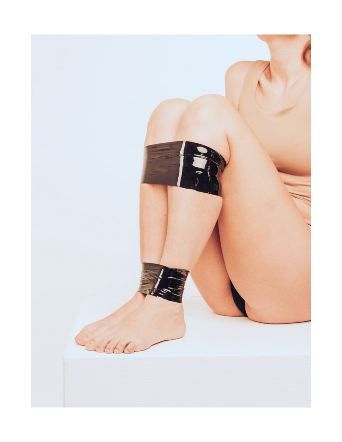 Бондажная лента Vanilla - Oxytocin Black (5см х 20м) 1169-02 | LOVESTORE