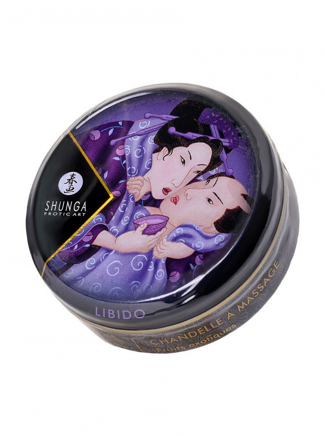 Массажная свеча Shunga Libido Exotic Fruits 30мл 4602DESC | LOVESTORE