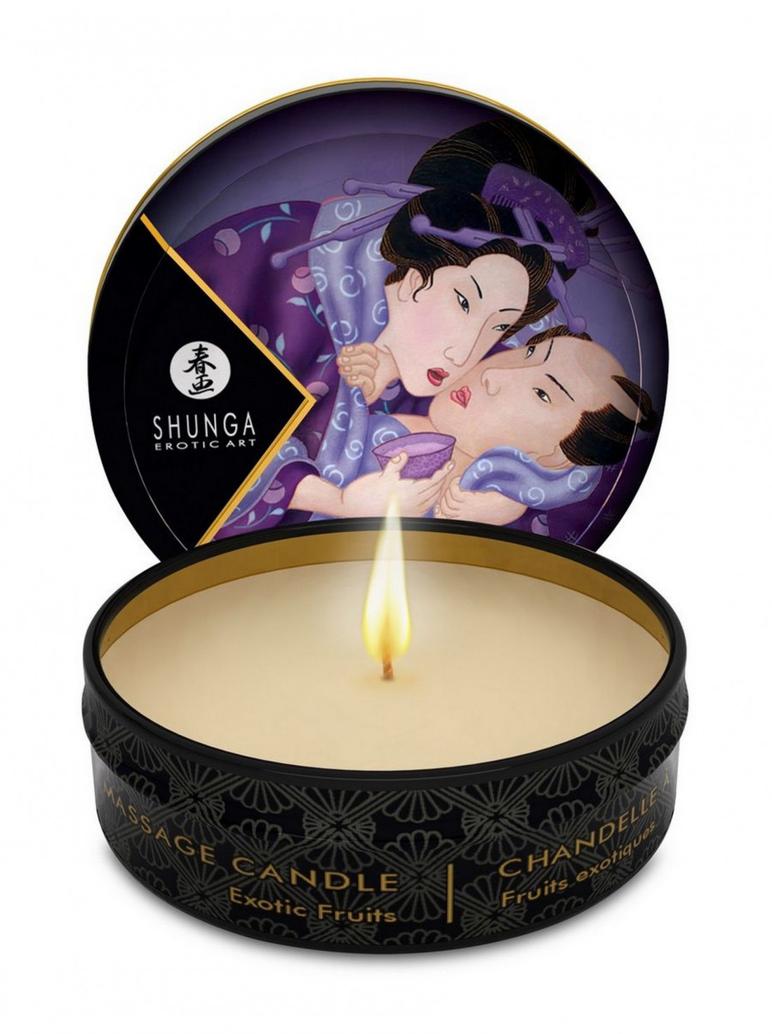 Массажная свеча Shunga Libido Exotic Fruits 30мл 4602DESC | LOVESTORE