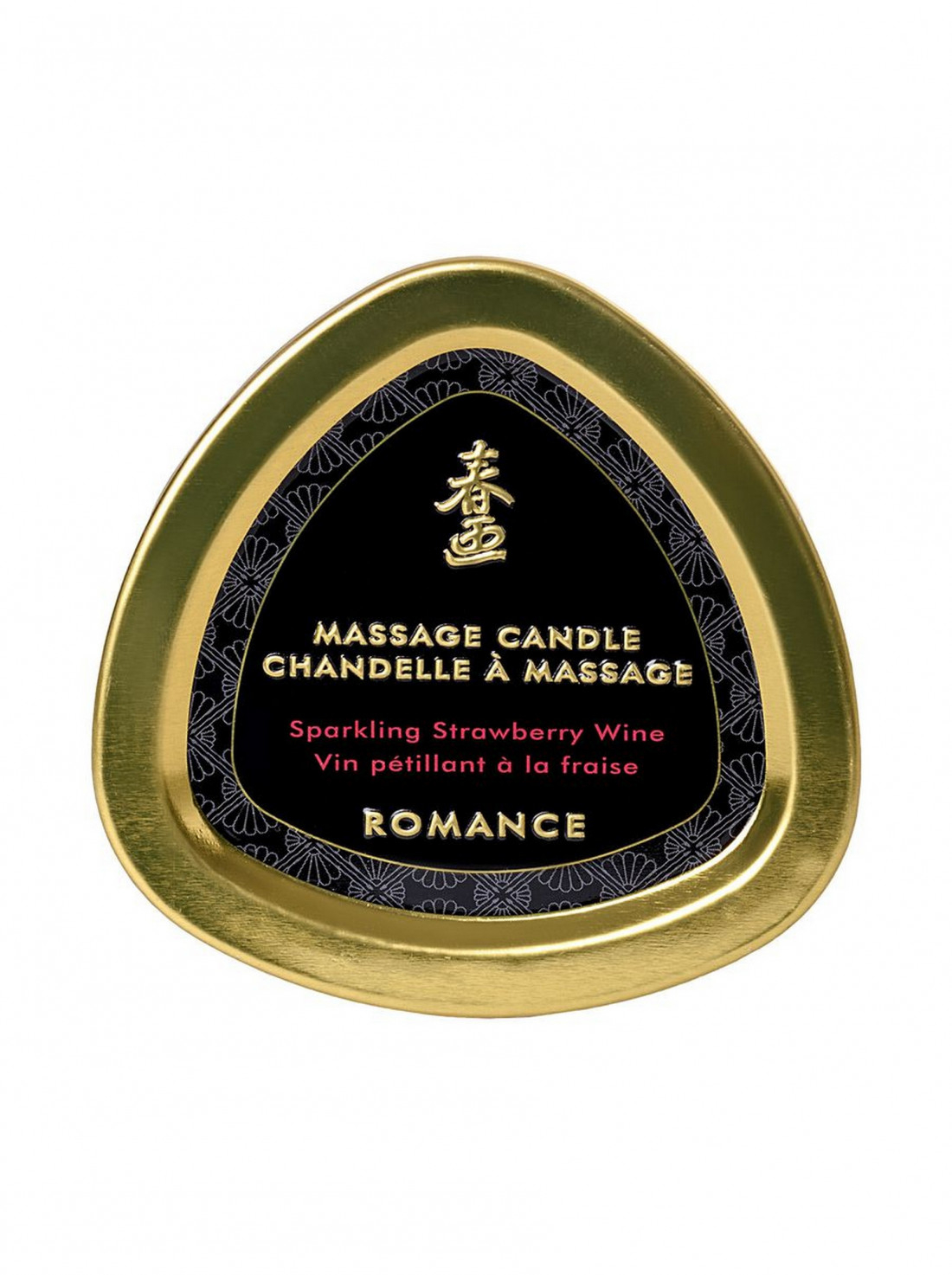 Массажная свеча Shunga Romance Sparkling Strawberry Wine 170мл 4508DESC | LOVESTORE