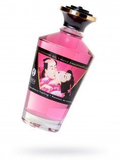 Масло Shunga Afrodisiac Warming Oil Raspberry Feeling 100мл 2201 SG | LOVESTORE