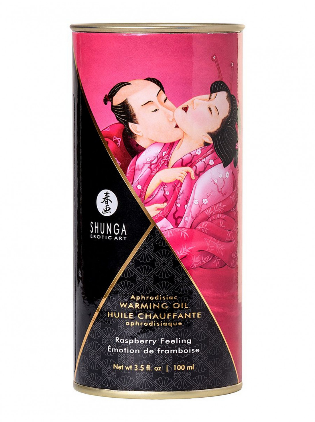 Масло Shunga Afrodisiac Warming Oil Raspberry Feeling 100мл 2201 SG | LOVESTORE