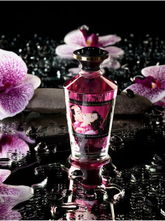 Масло Shunga Afrodisiac Warming Oil Raspberry Feeling 100мл 2201 SG | LOVESTORE