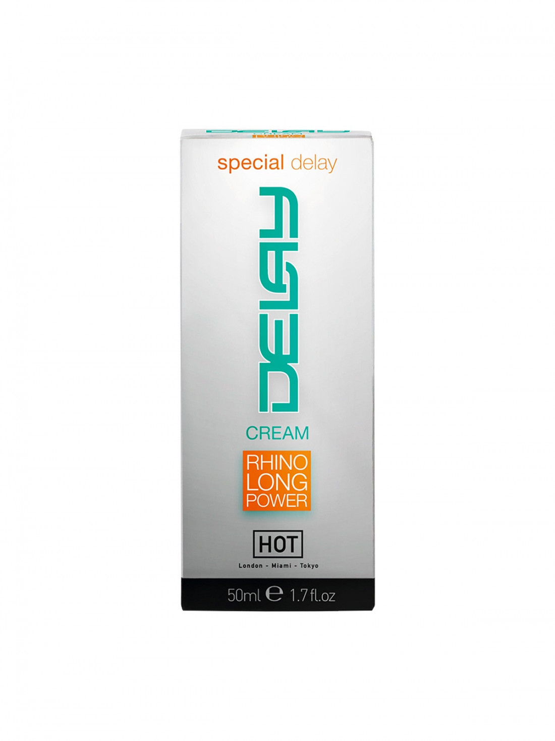 Крем-пролонгатор HOT Delay Cream Rhino Long Power для мужчин 50мл 44210