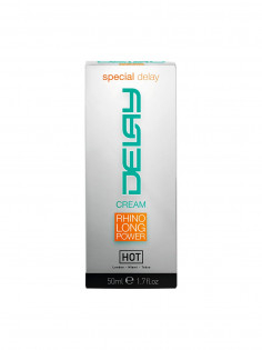 Крем-пролонгатор HOT Delay Cream Rhino Long Power для мужчин 50мл 44210