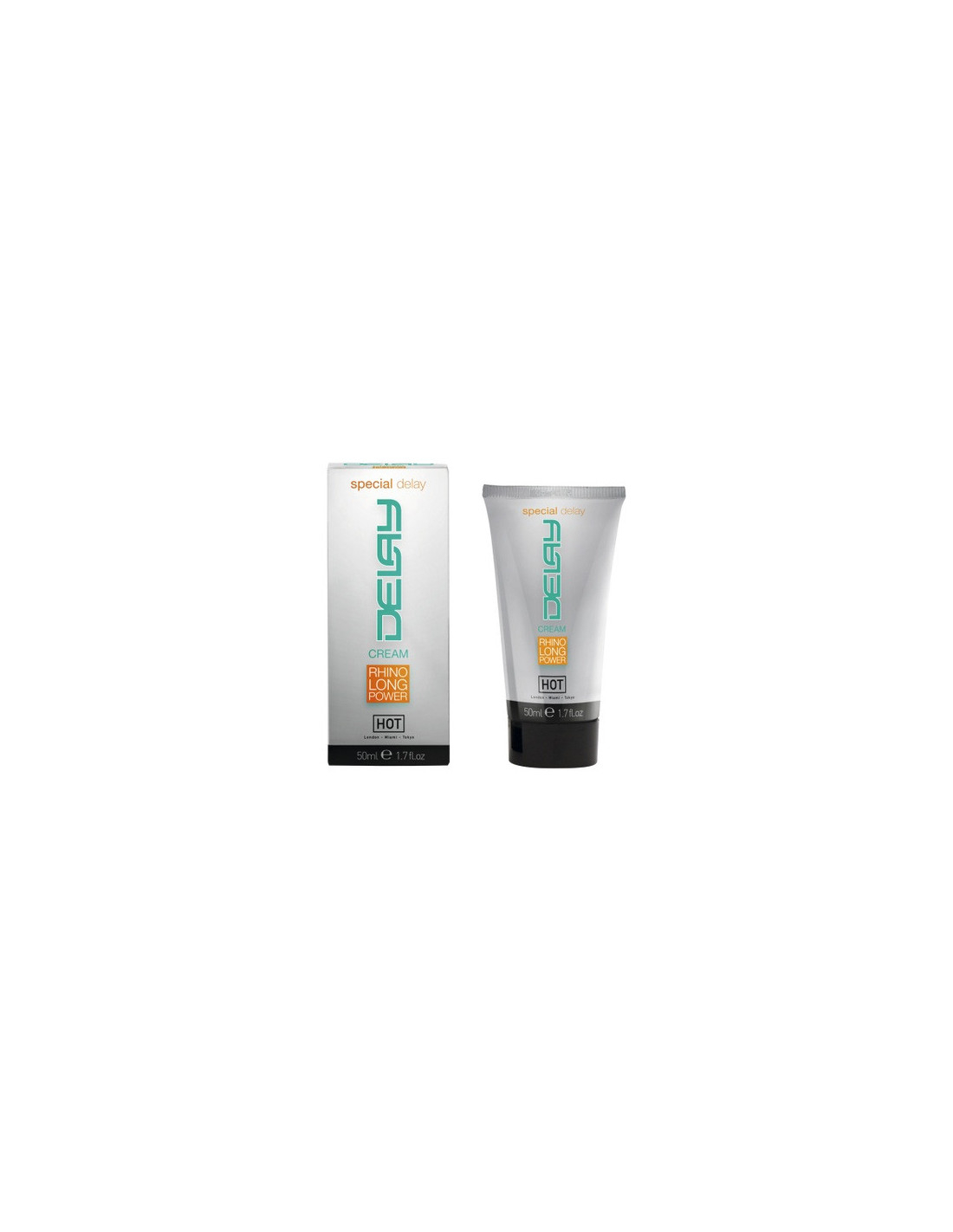 Крем-пролонгатор HOT Delay Cream Rhino Long Power для мужчин 50мл 44210