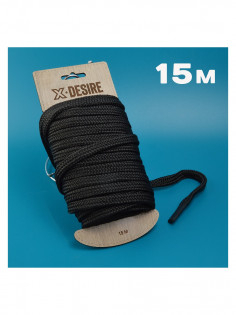 Веревка Sitabella 15м черная 5076-1 | LOVESTORE