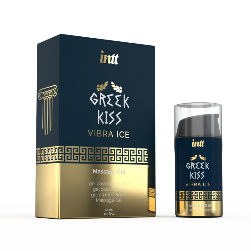 Возбуждающий гель для ануса Intt - Greek Kiss Vibra Ice 15мл GK0001