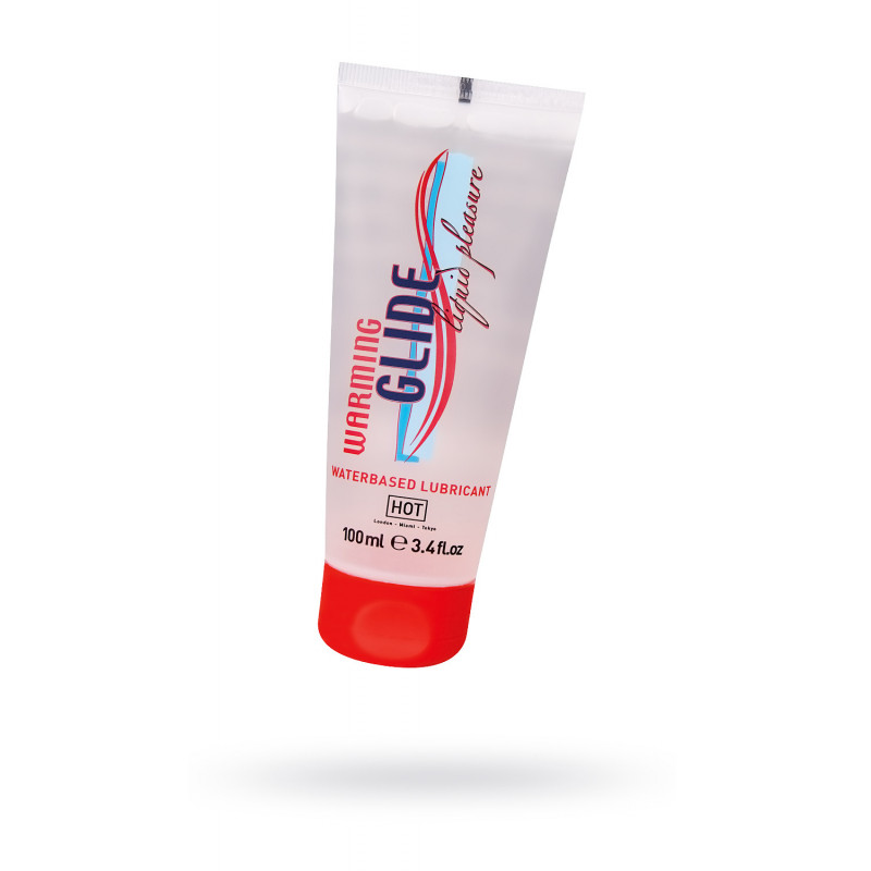 Гель HOT Warming Glide Waterbased Lubricant 100мл