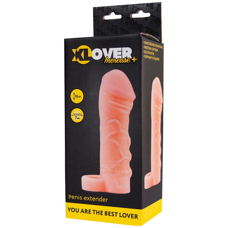 Насадка XLover Increase Penis Extender 16см (арт. 748002)