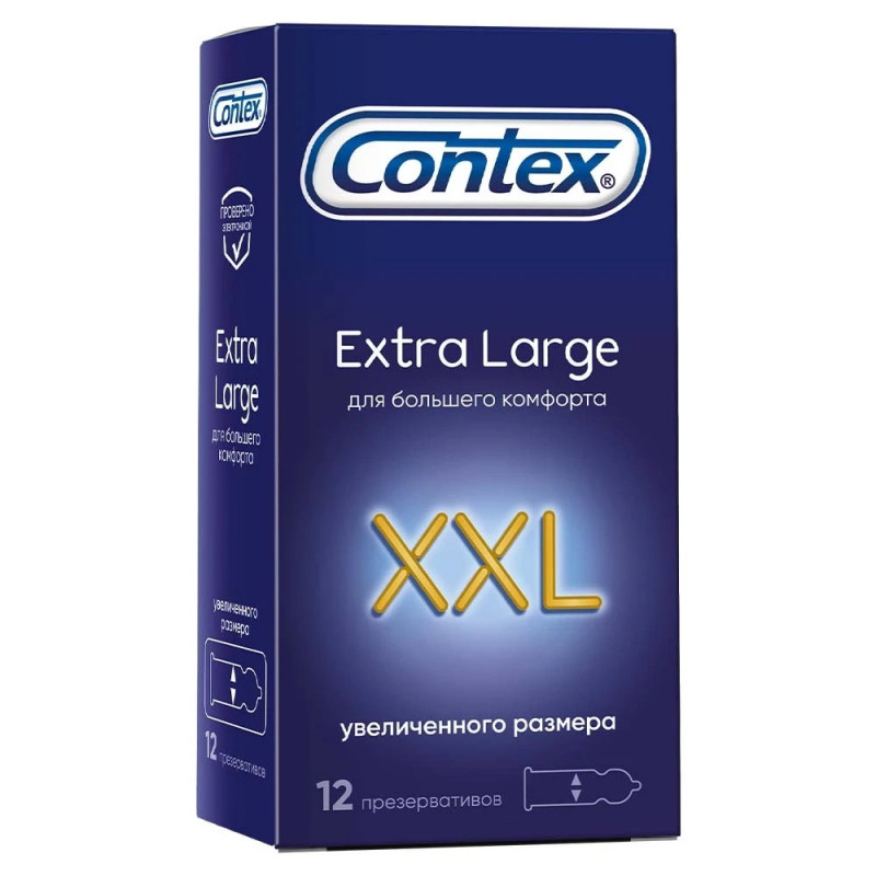 Презерватив CONTEX №12 Extra large XXL (увеличенного размера)