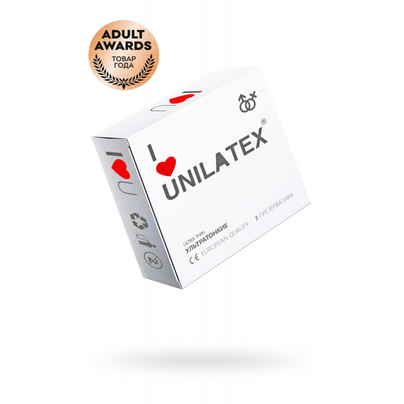 Презерватив Unilatex Natural Ultrathin ультратонкие №3