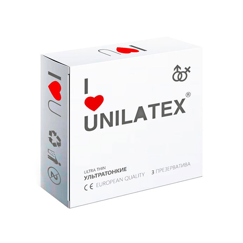 Презерватив Unilatex Ультратонкие №3