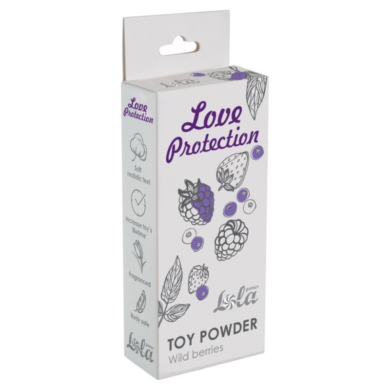 Пудра для игрушек ароматизированная Love Protection Лесные ягоды 15г 1825-00Lola