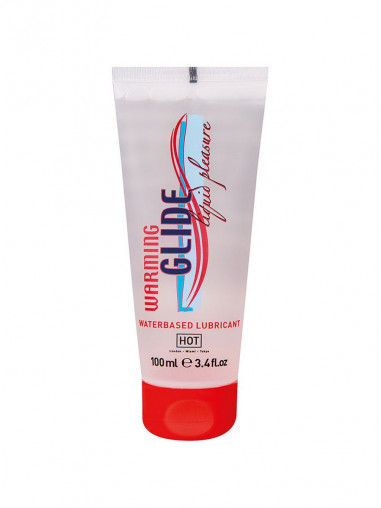 Гель HOT Warming Glide Waterbased Lubricant 100мл