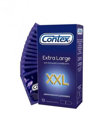 Презерватив CONTEX №12 Extra large XXL (увеличенного размера)