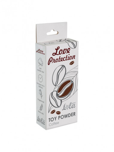 Пудра для игрушек ароматизированная Love Protection Coffee 15г 1828-00Lola