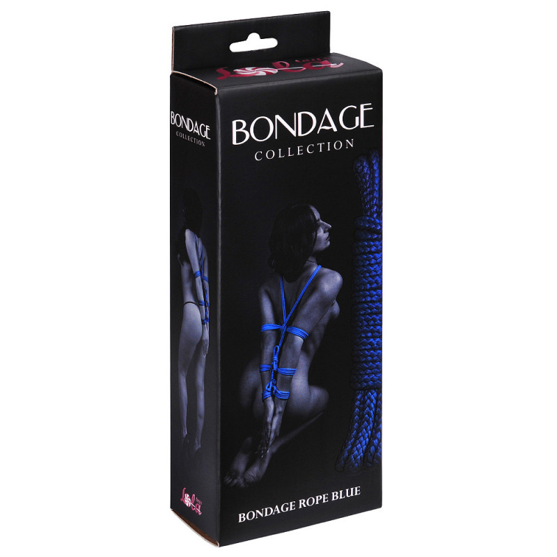 Веревка Bondage Collection Blue 9м 1040-02lola