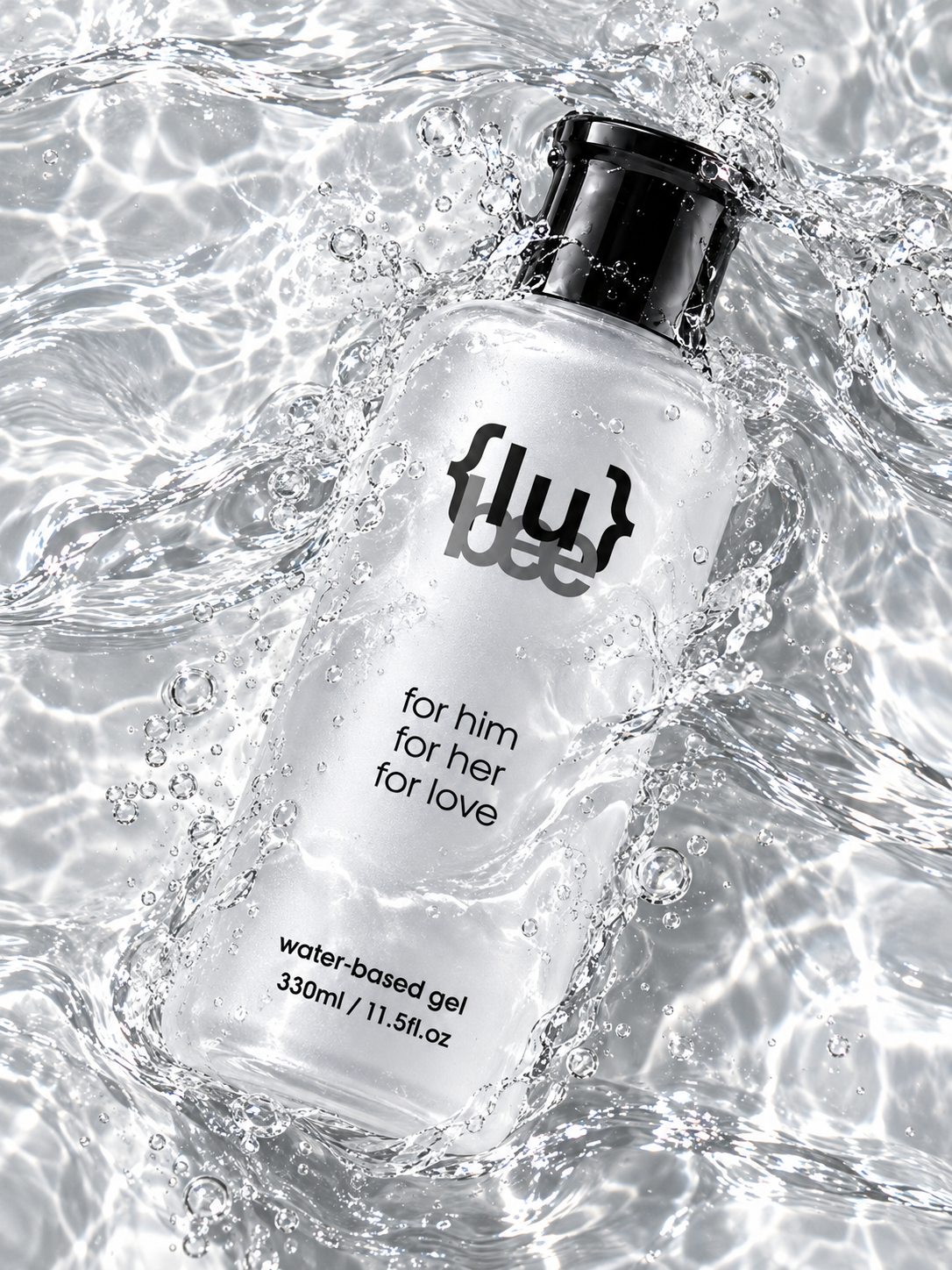 Lu bee Water-Based 330 мл в воде