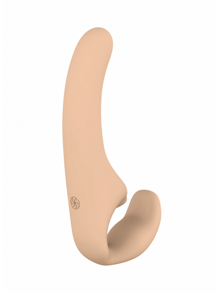 Безремневой страпон Lola Games Natural Temptation Flexible телесного цвета
